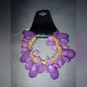 New Purple Stretch Bracelet